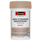 Swisse Ultiboost High Strength Magnesium Berry Powder 180g